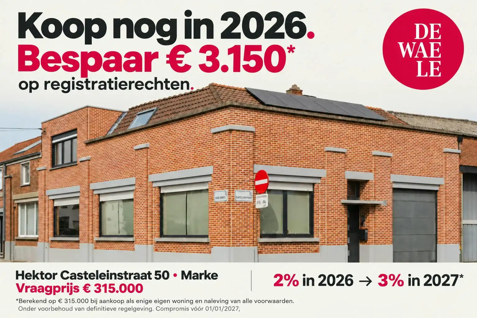 Huis te koop Hektor Casteleinstraat 50 - 8510 Marke