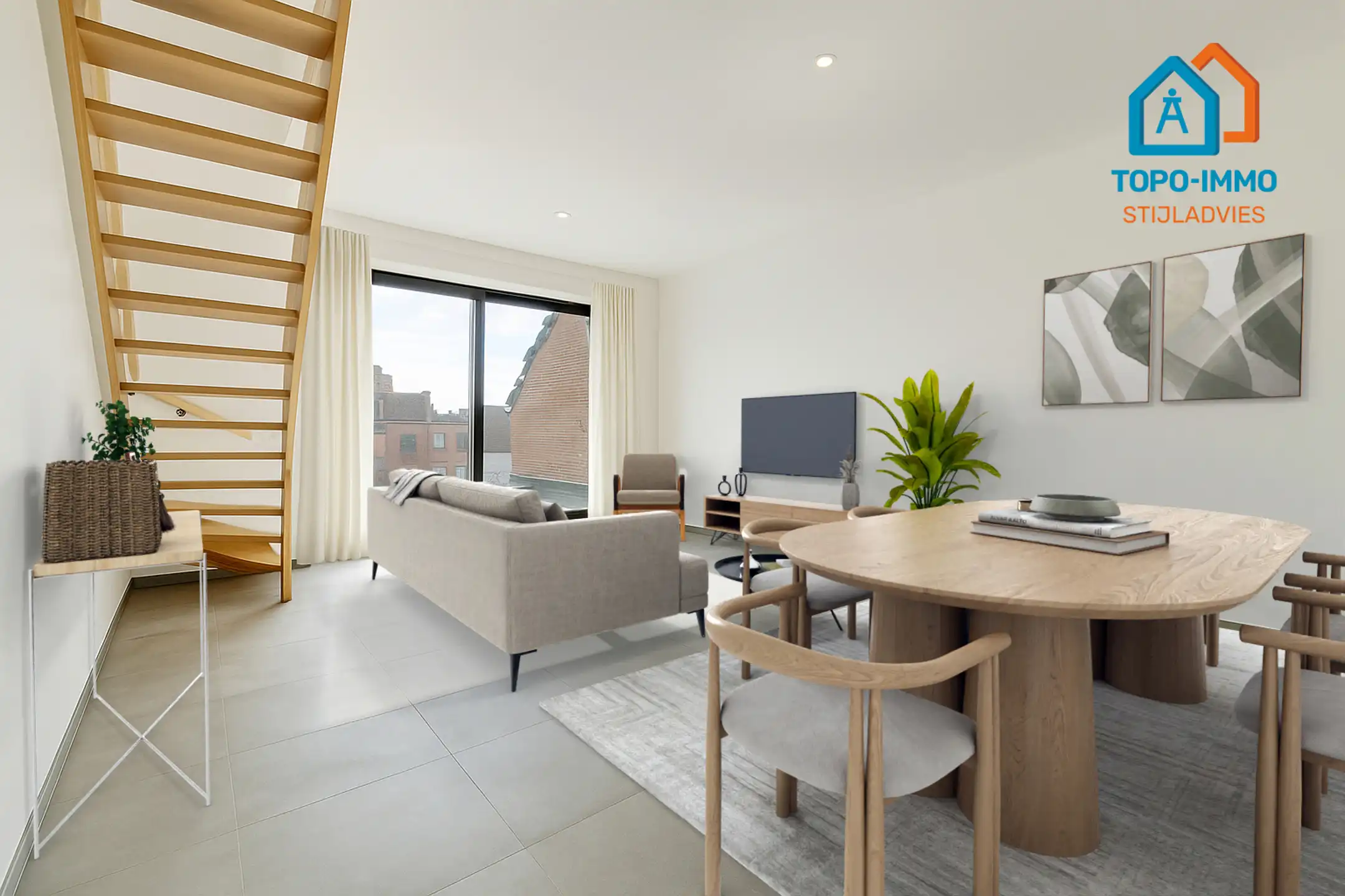 Duplex appartement met drie slaapkamers  foto 18