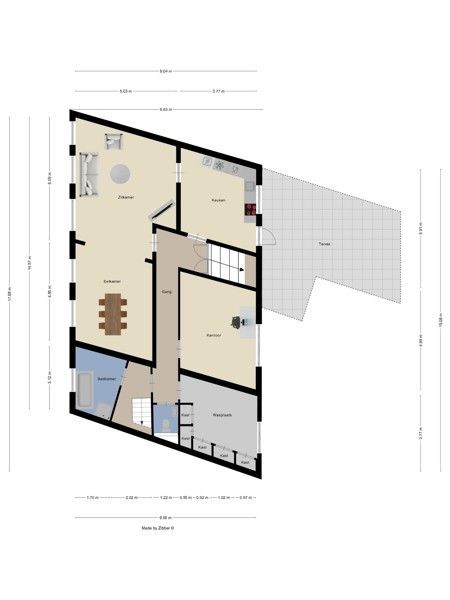 Ruim appartement van maar liefst 280m² met 3 of meer slaapkamers, gelegen in het hart van Peer! foto 25