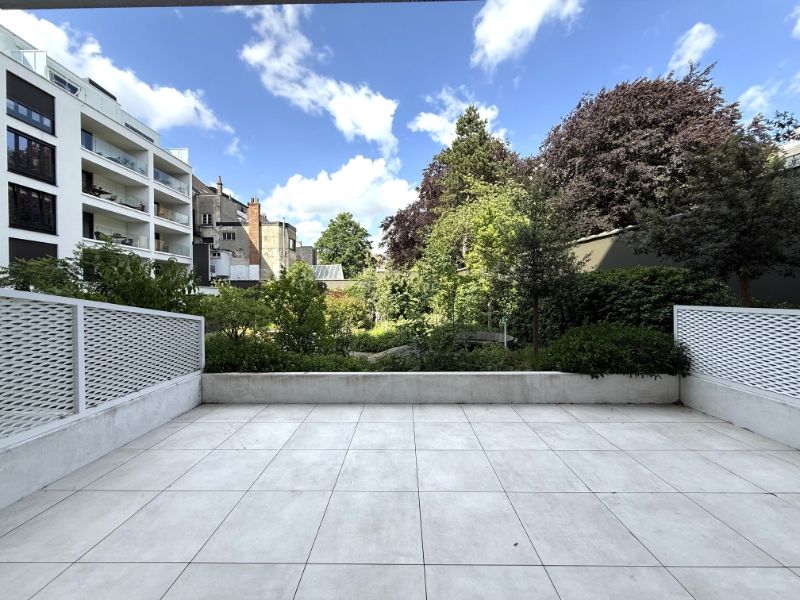 Recent gelijkvloers appartement met ruim terras en zicht op aangelegde binnentuin – topligging in Gent foto 3