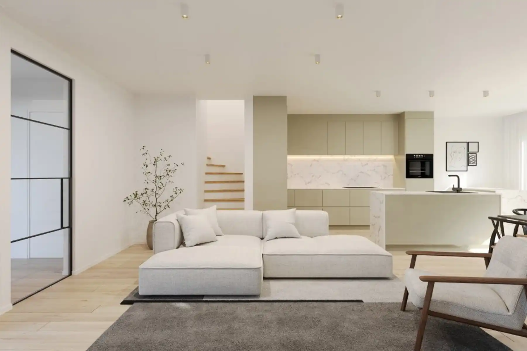 KOOP AAN 6% btw 2 slaapkamers 94,2m² - terras10,75m² foto 12