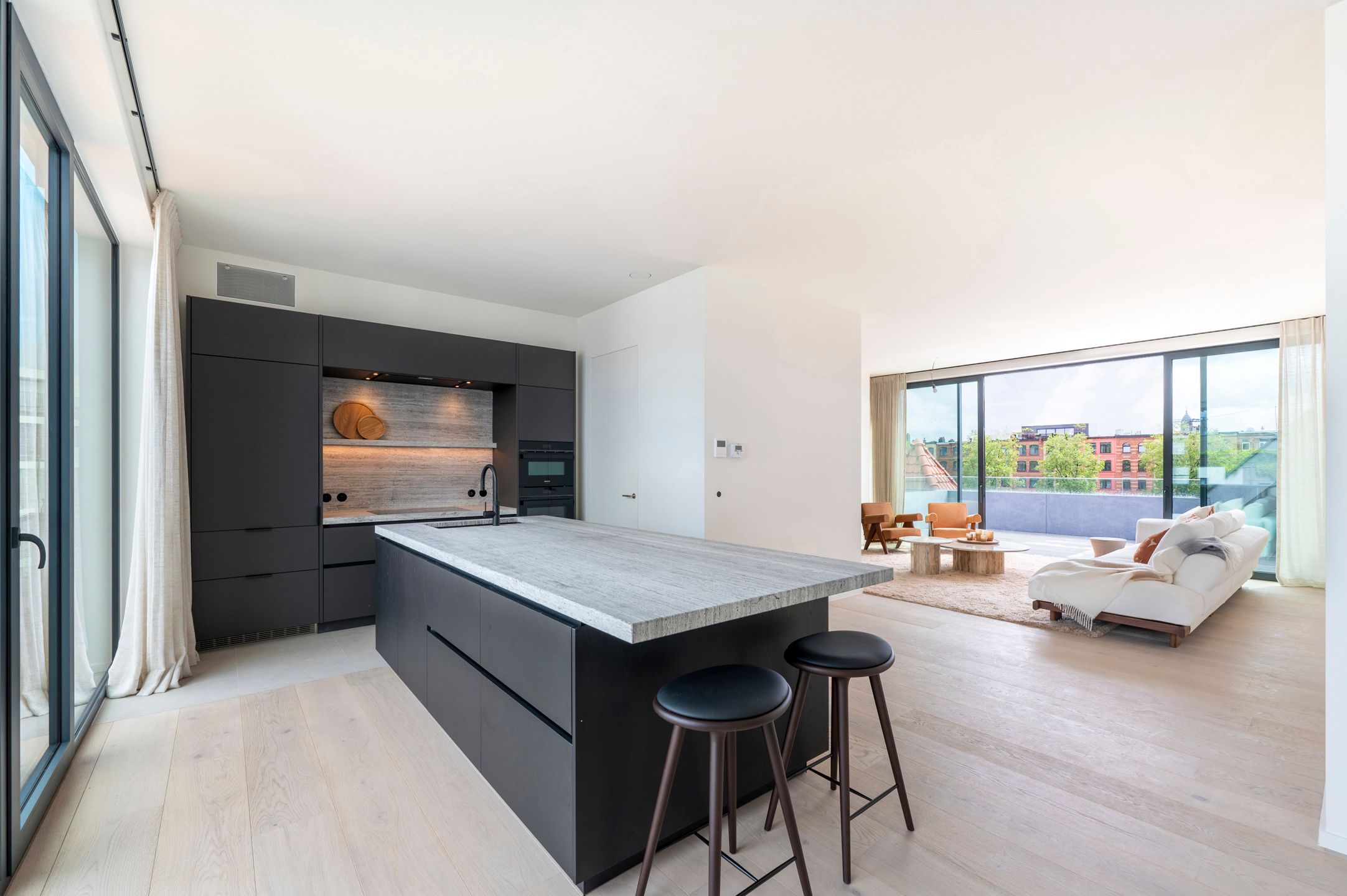 ANTWERPEN-ZUID - Uniek penthouse met parkzicht foto 6