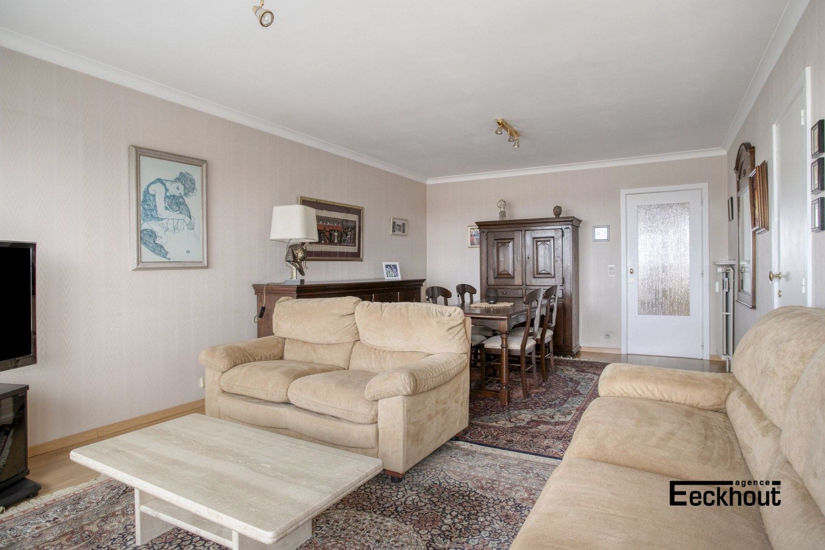 Ruim appartement met terras en open zicht in Bredene foto 6