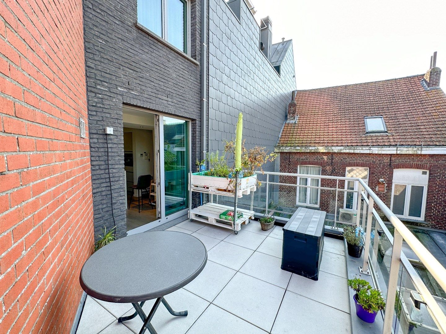 Modern duplexappartement (82 m²) met mooi terras, centrum Torhout foto 8