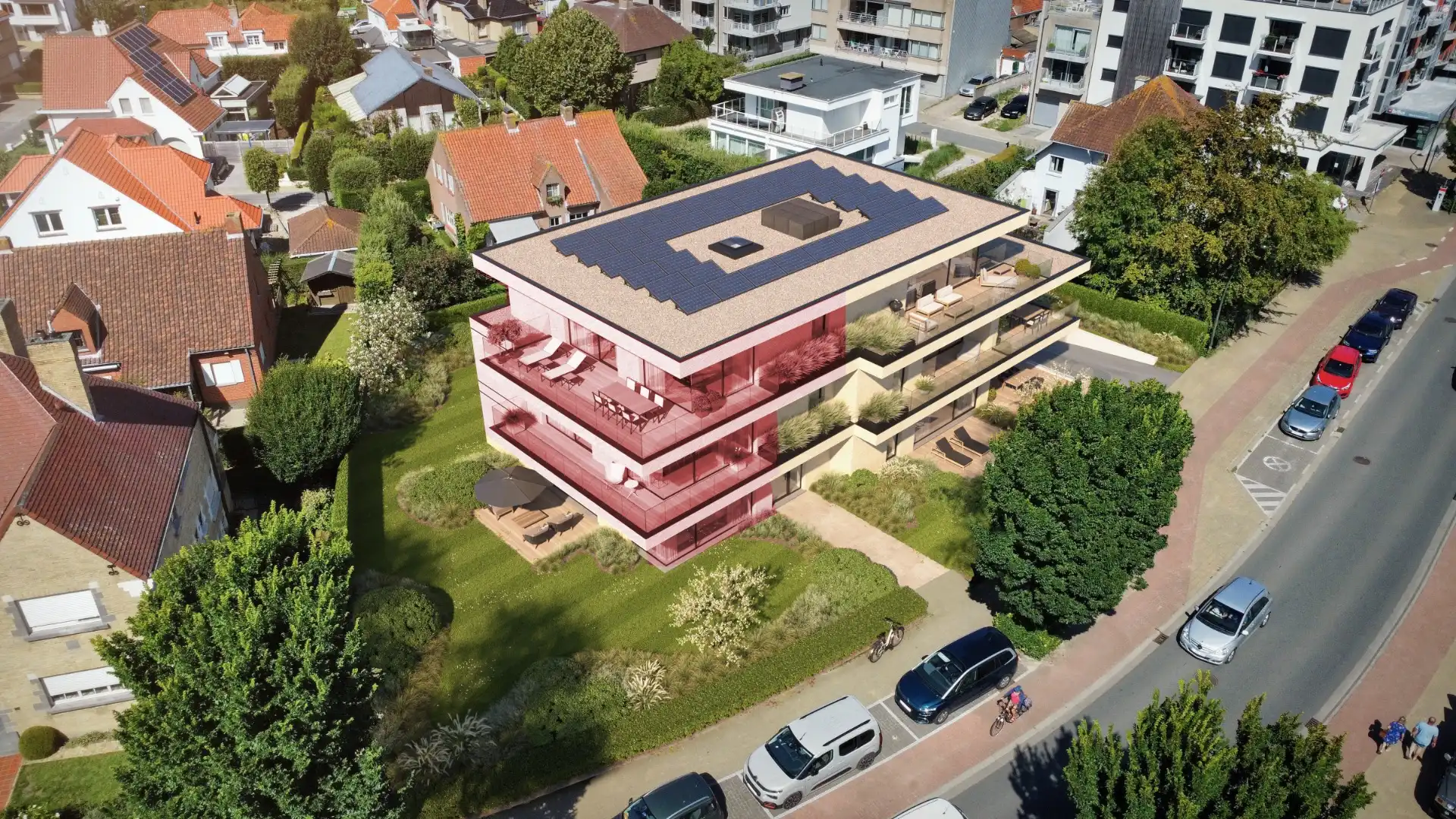 Nieuwbouw residentie i/h centrum van Koksijde. foto 5