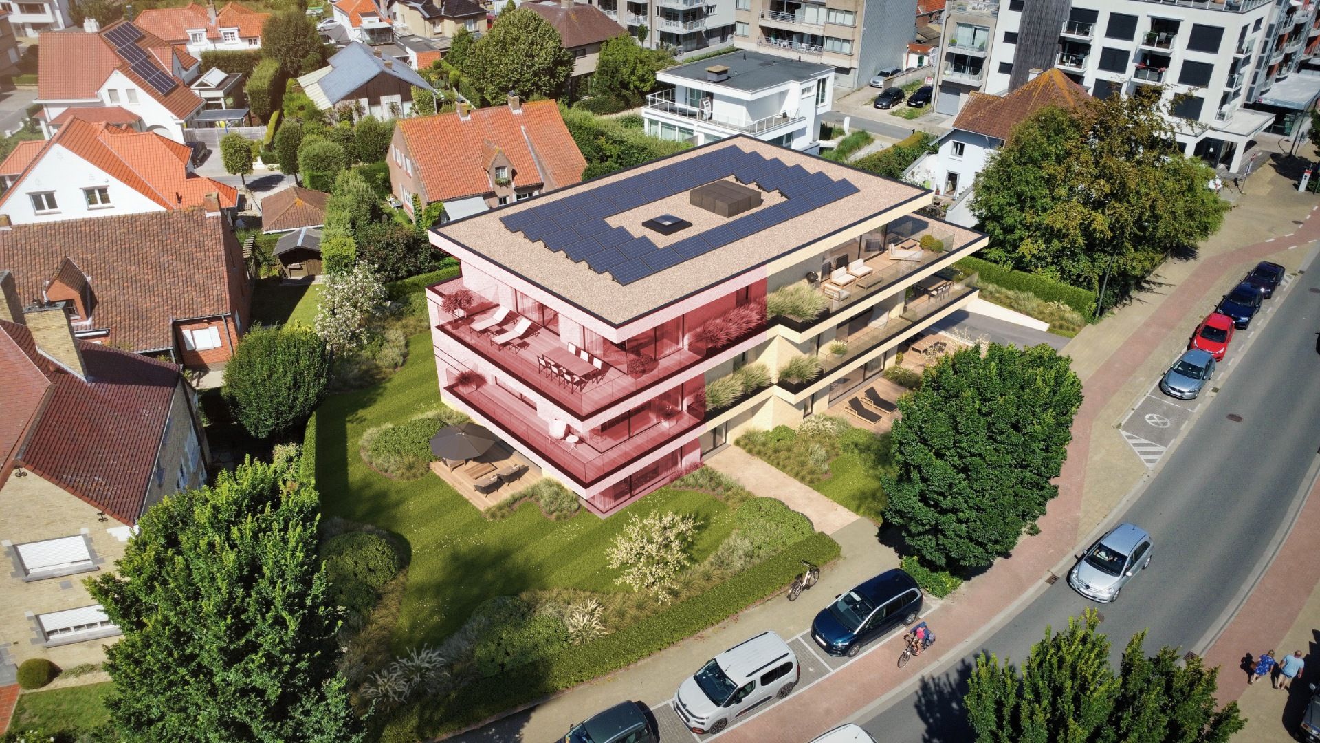 Nieuwbouw residentie i/h centrum van Koksijde. foto 5