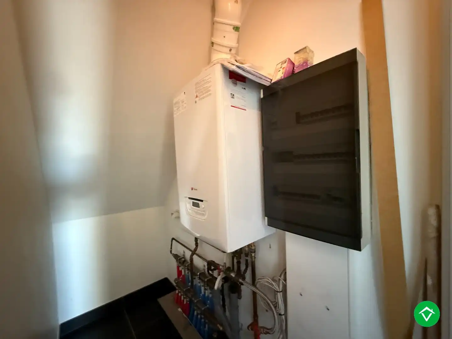 Duplexappartement met twee slaapkamers, zonneterras en parking te Moorslede  foto 19