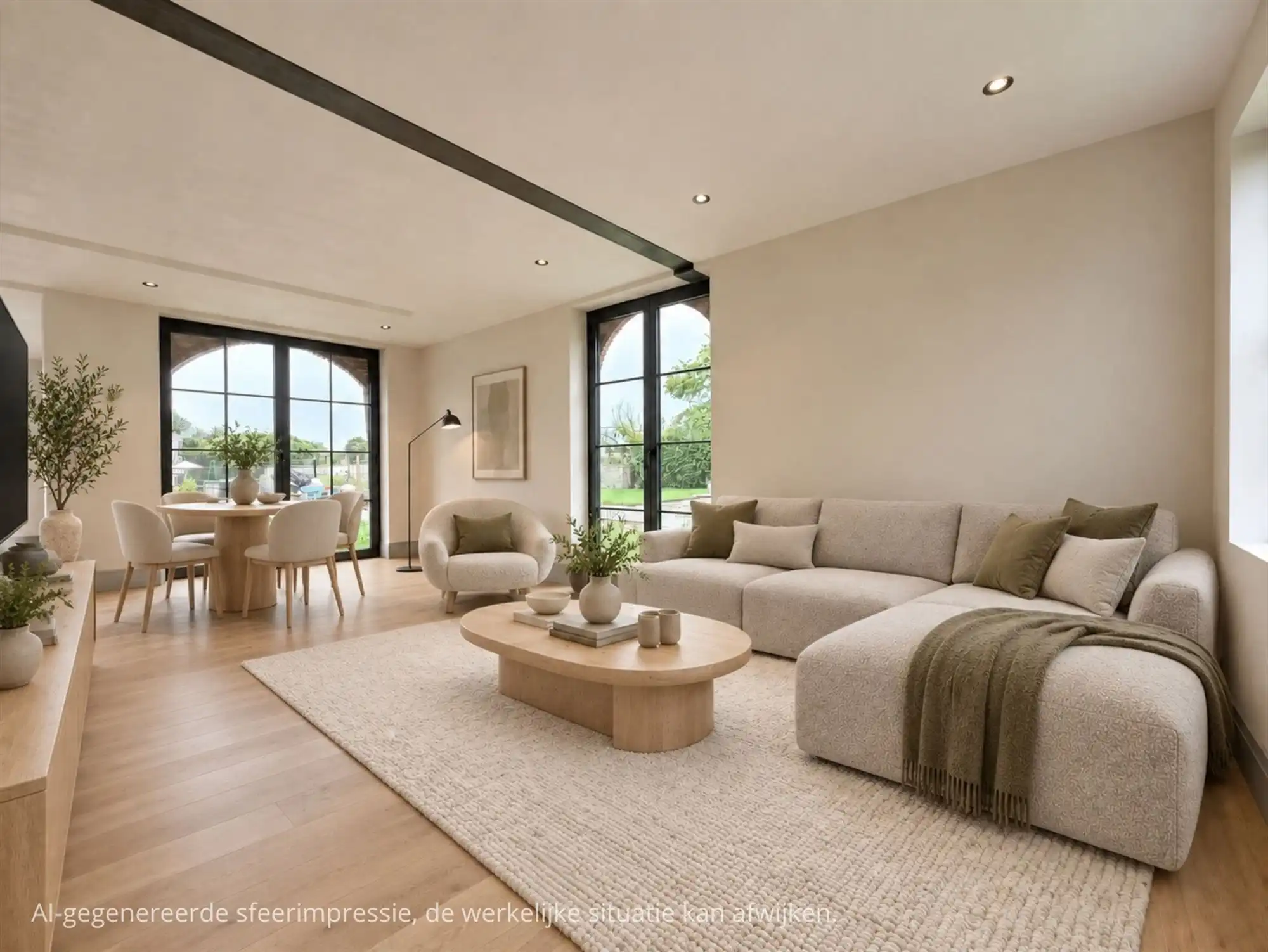 Prachtige ruwbouw woning met afgewerkt bijgebouw te koop! foto 7