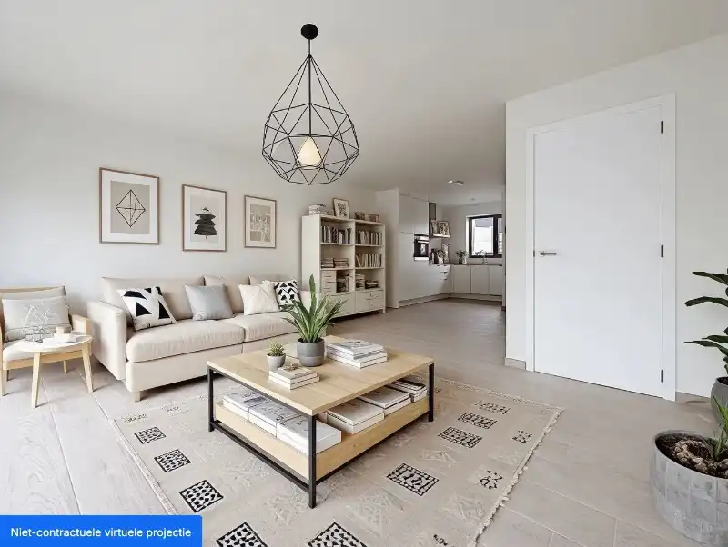 Stijlvolle nieuwbouwwoning in het centrum van Kaprijke! foto 2