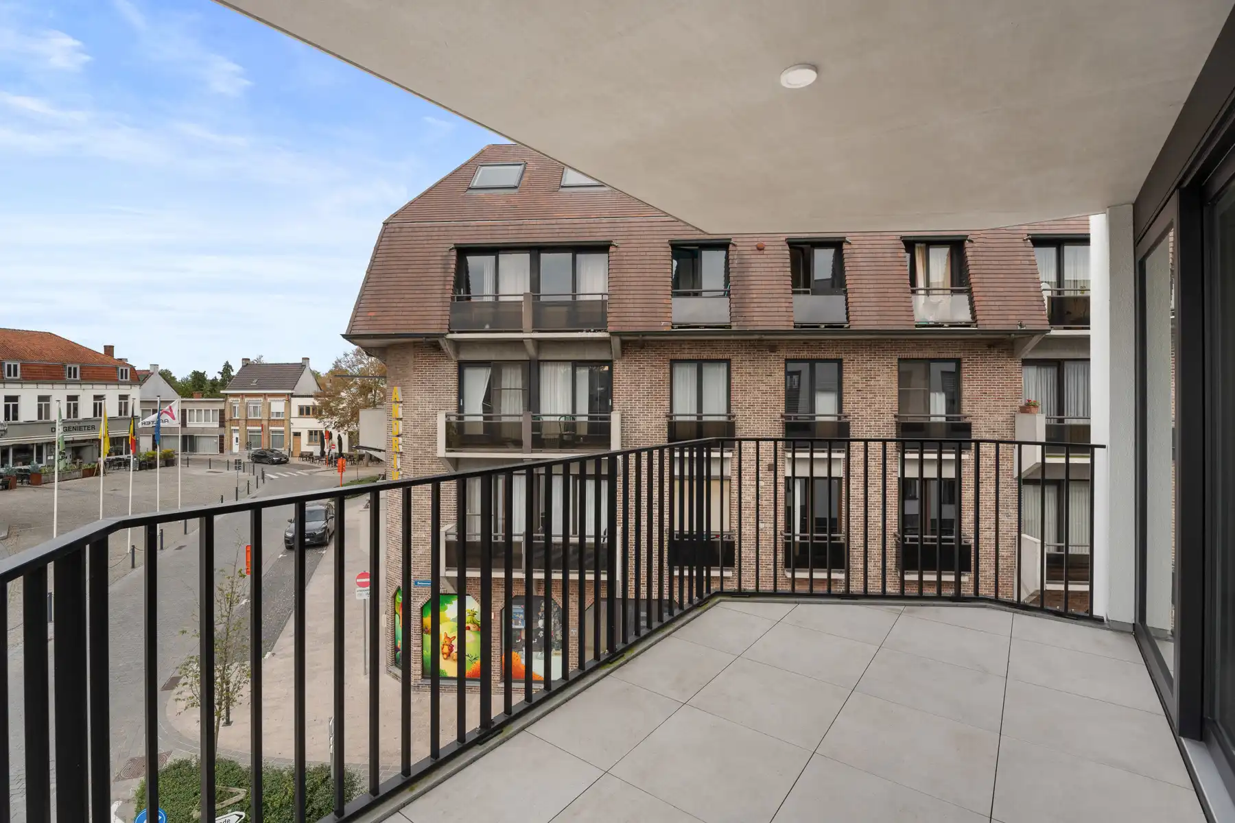 Top nieuwbouw appartement met zicht op de markt van Aalter foto 19