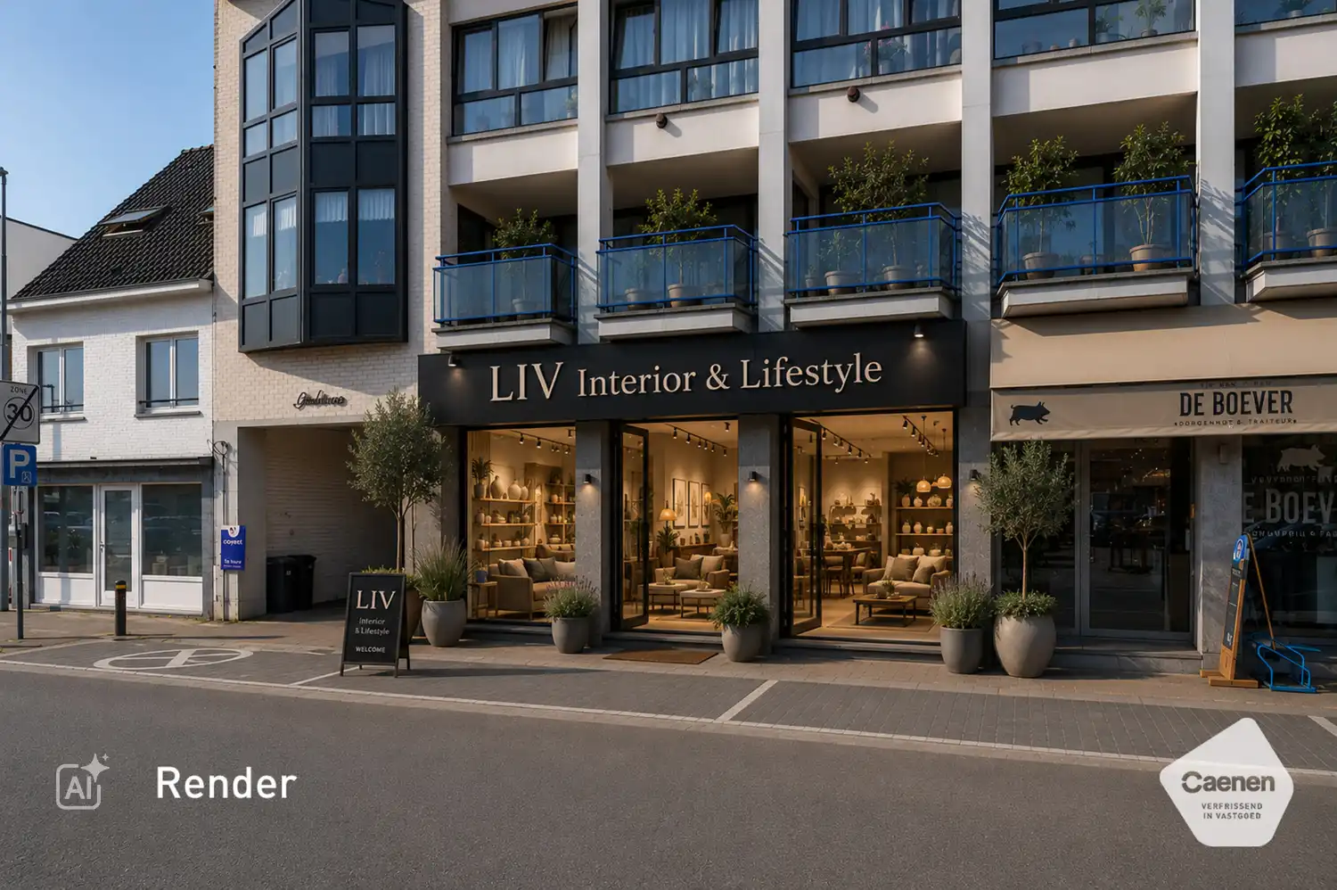 Instapklaar handelspand op toplocatie in het centrum van Veldegem foto 10