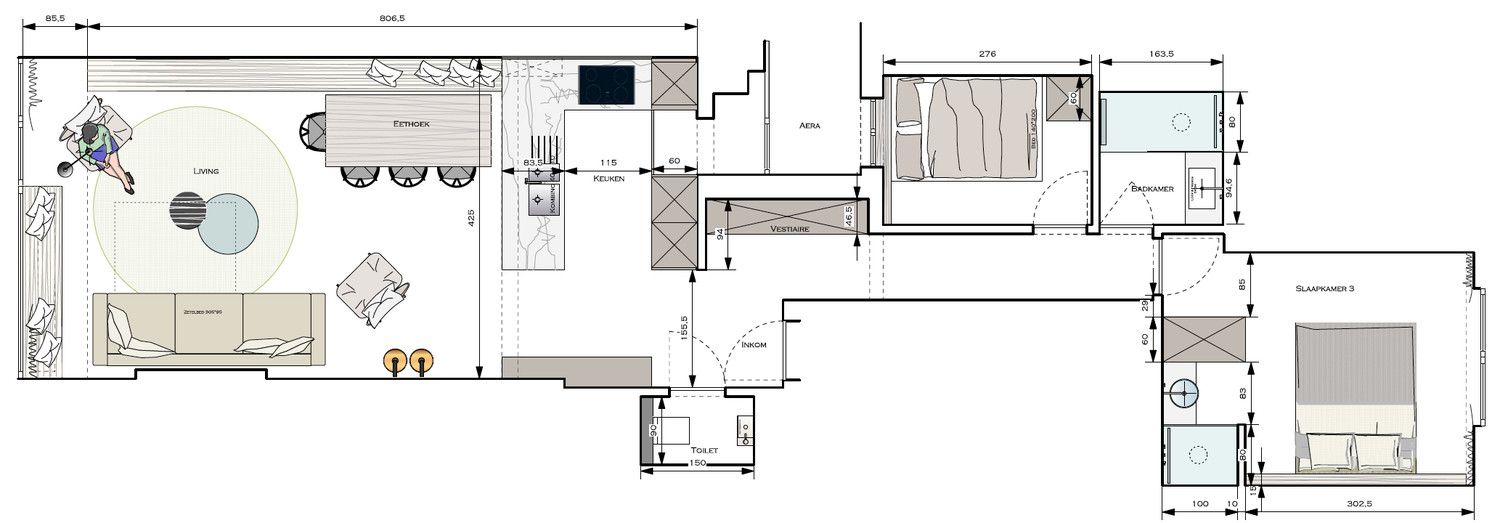 Volledig gerenoveerd appartement op de Zeedijk-Albertstrand foto 12