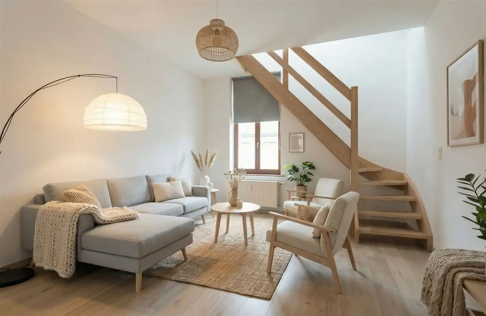 Energiezuinig triplex appartement met 1 slaapkamer Gent. foto {{pictureIndex}}