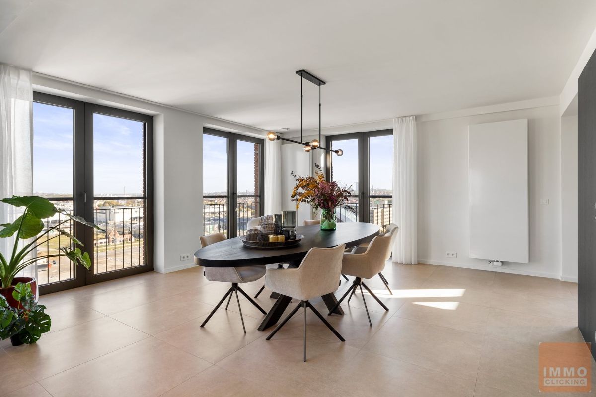 Fantastische (model) penthouse met Brussel skyline view foto 9