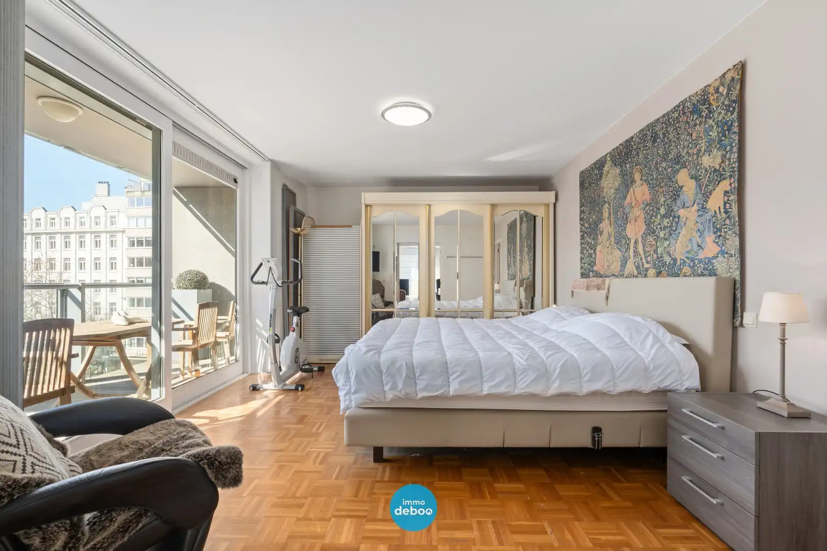 Woonppartement (158m2!) op topligging aan het Marie Joséplein foto 4