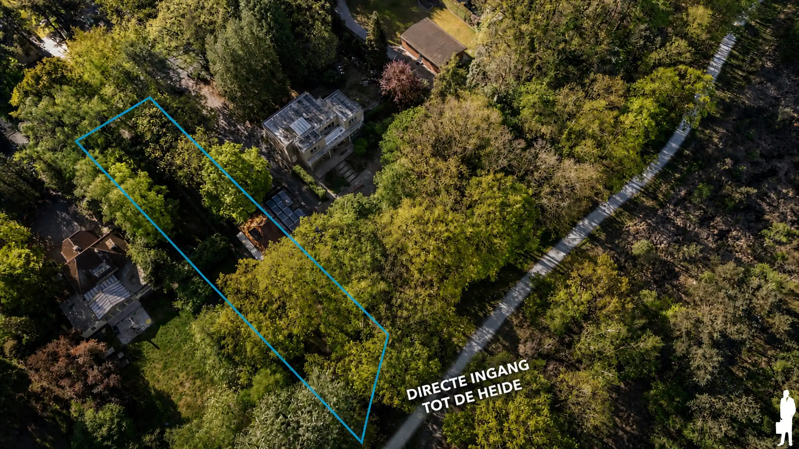 Prachtig perceel met directe ingang tot de Heide foto 2