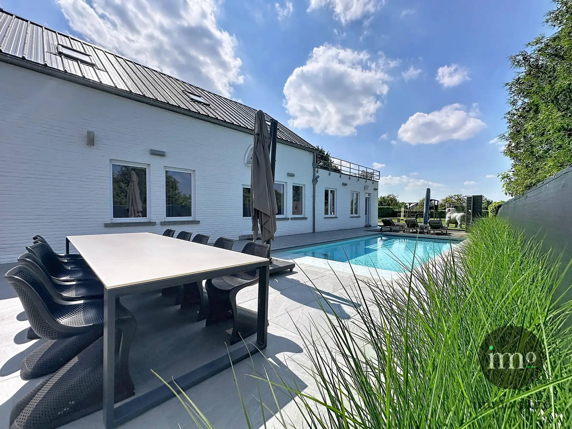 MULTIFUNCTIONEEL volledig gerenoveerd gebouw met bijgebouw, 7 slaapkamers, appartement, tuin en zwembad! foto 6
