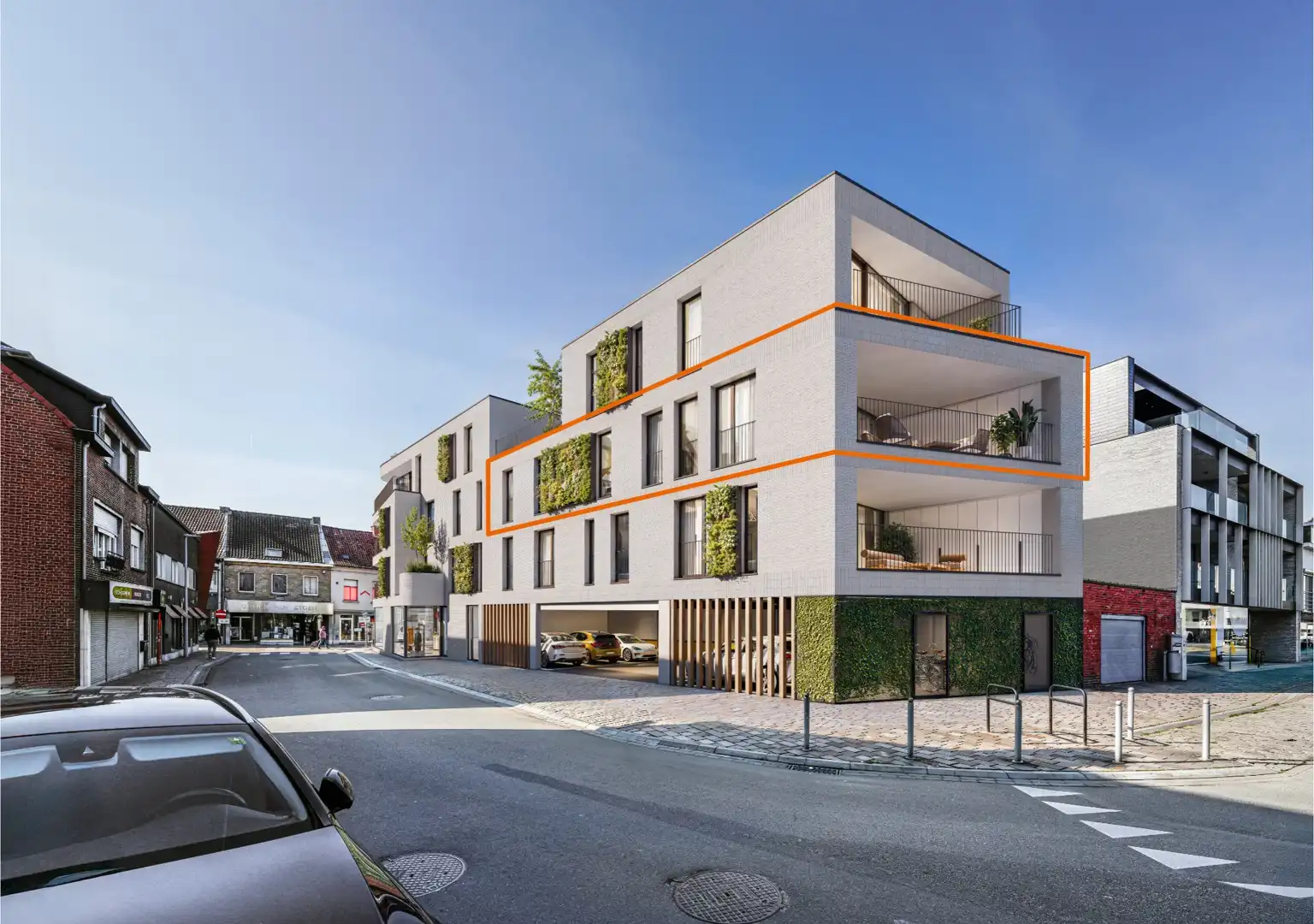 Exclusief nieuwbouwproject met 6 luxueuze appartementen in hartje Tielt! foto {{pictureIndex}}
