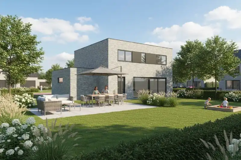 Nieuw te bouwen alleenstaande woning te Outrijve. foto 3