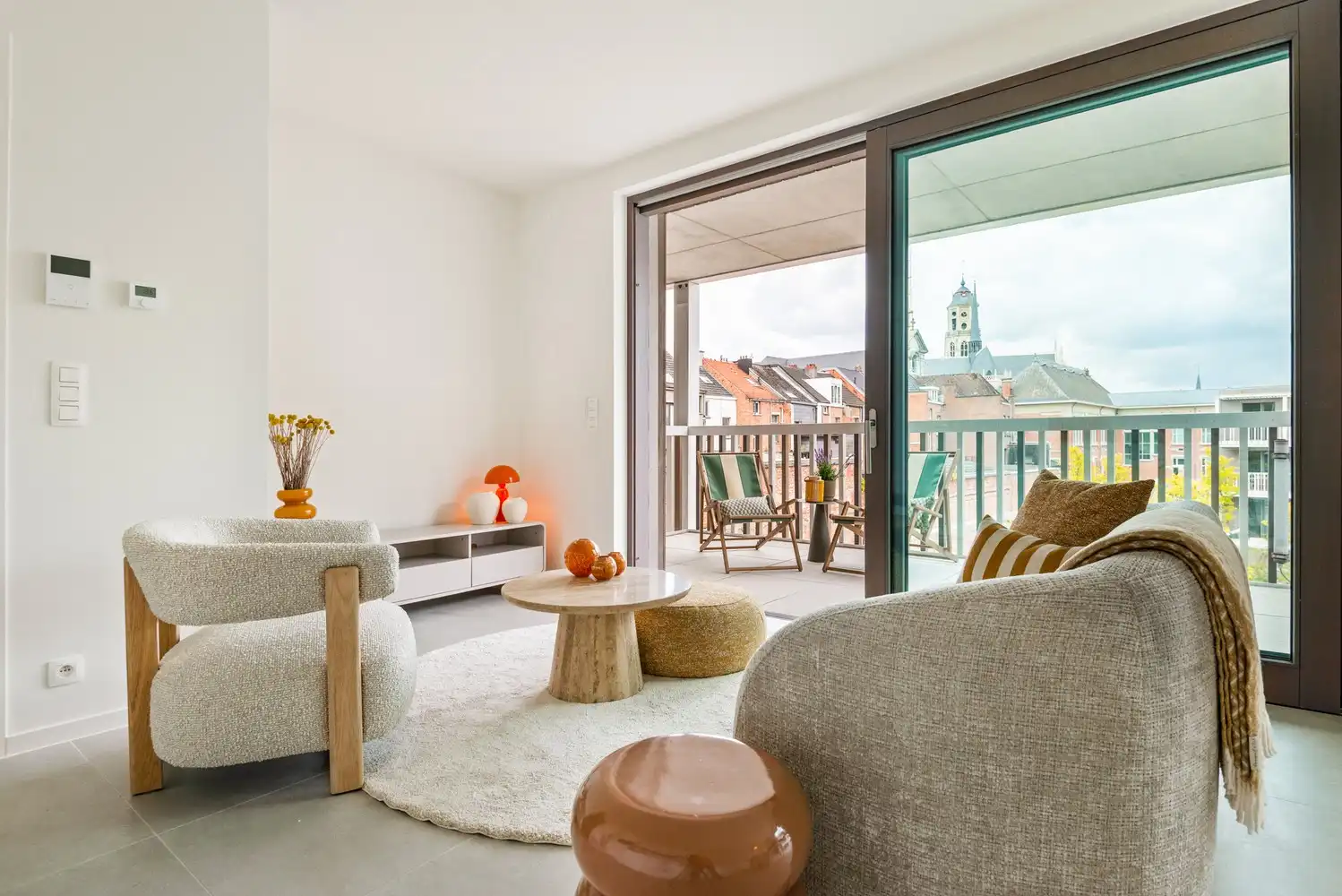1-slaapkamerappartement met groot terras – De Lesselier foto 9