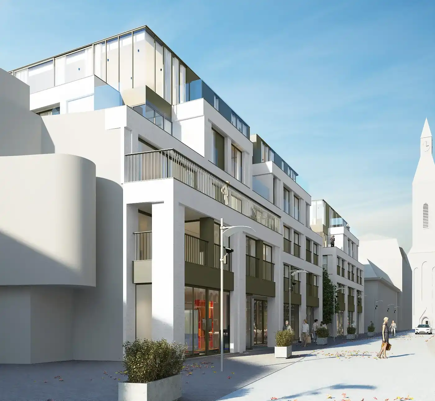 Nieuwbouwappartement met EPC A en terras in Wetteren te koop foto 5