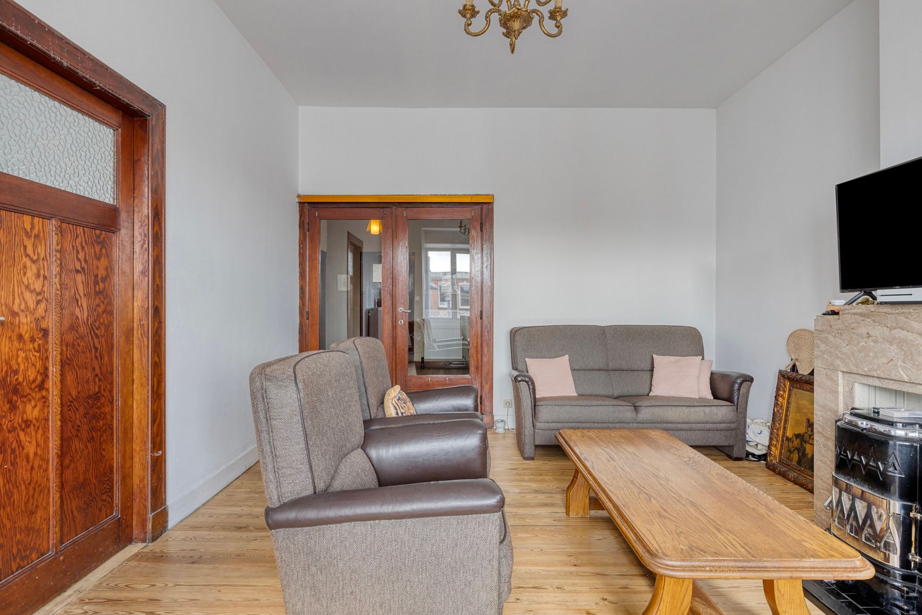 Charmant art-deco appartement (V2) met terras en 2 slpks. foto 3