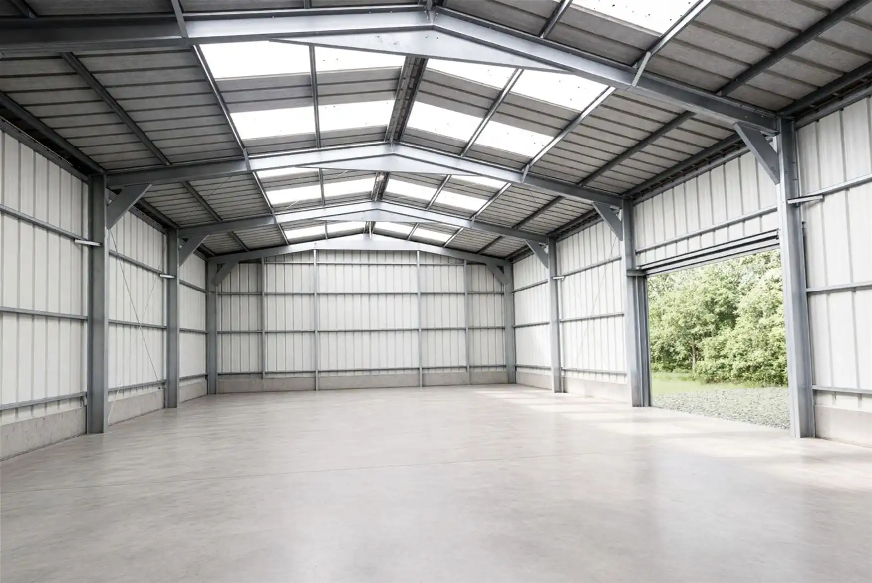 Loods van 240 m² in een groene oase van 5.236 m² foto 3