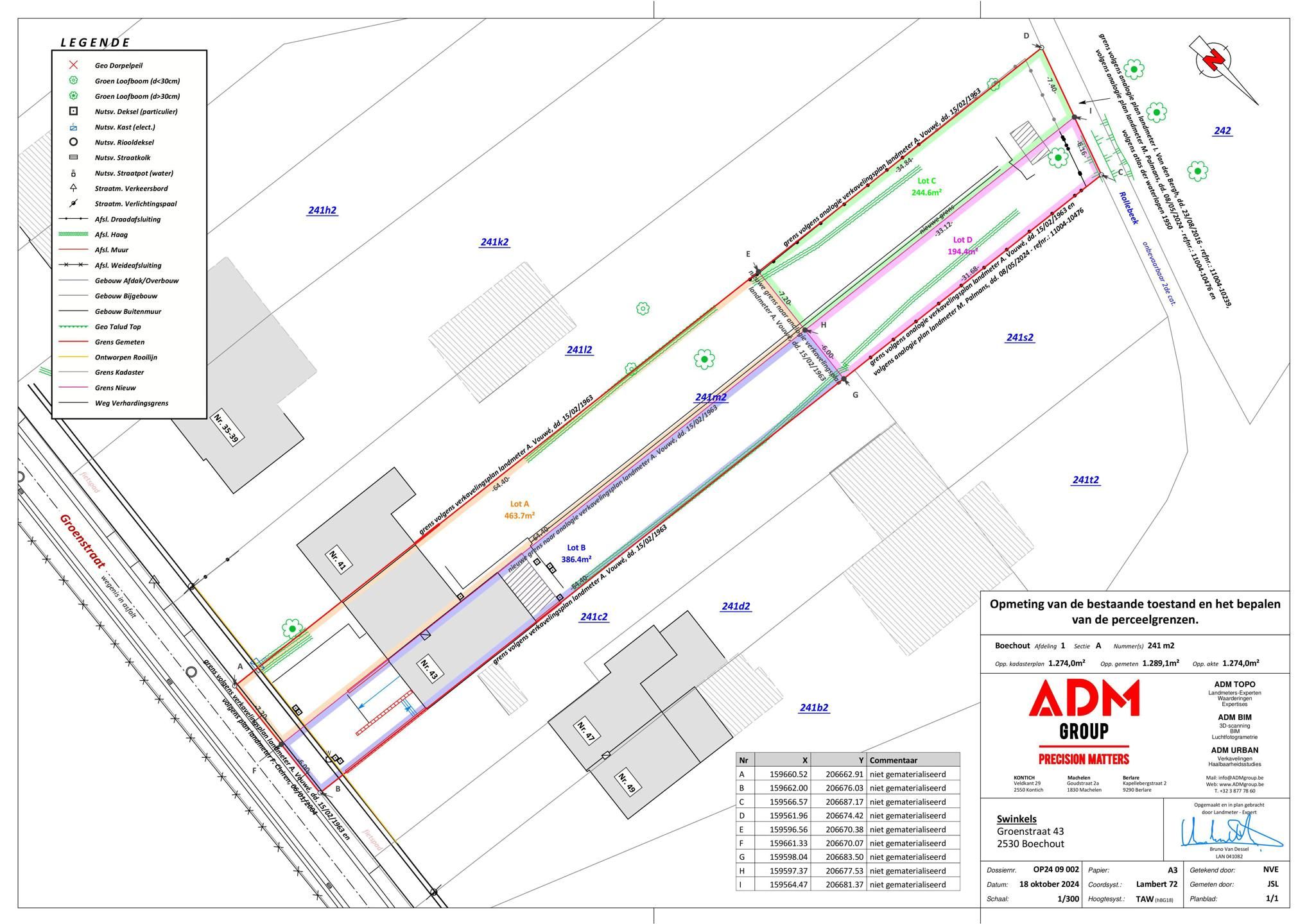 Perceel (708m²) voor gesloten bebouwing in groene omgeving foto 9