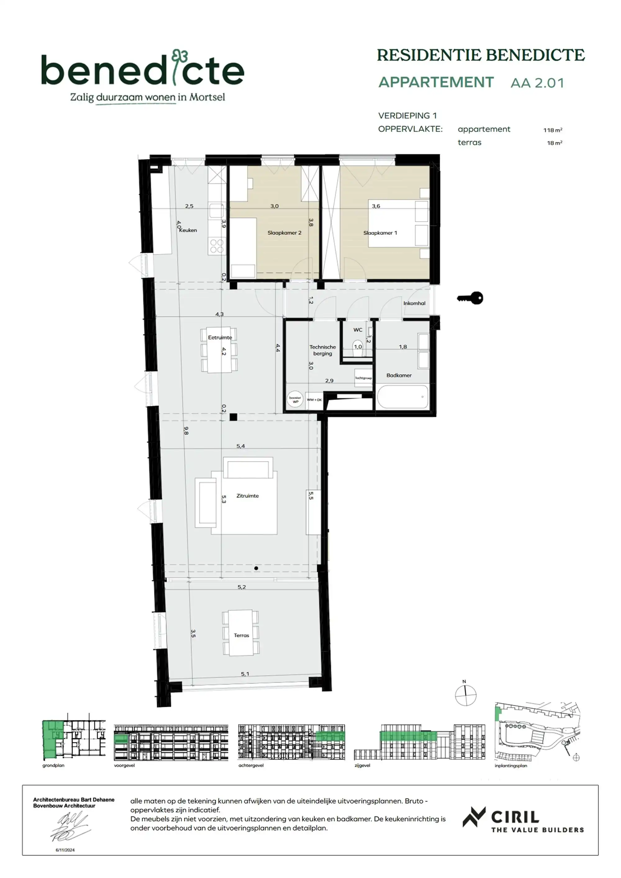 Appartement met terras foto 15