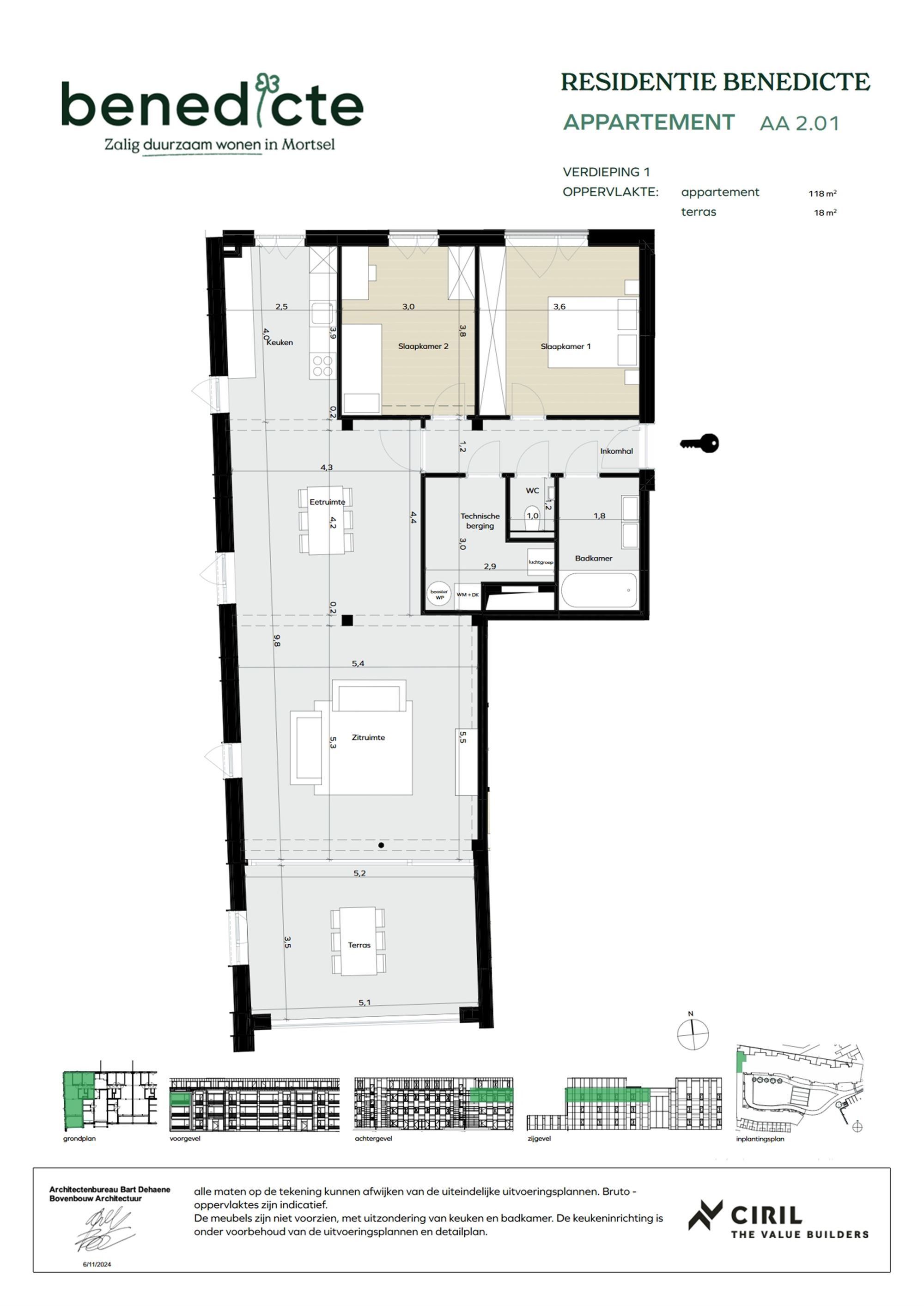 Appartement met terras foto 15