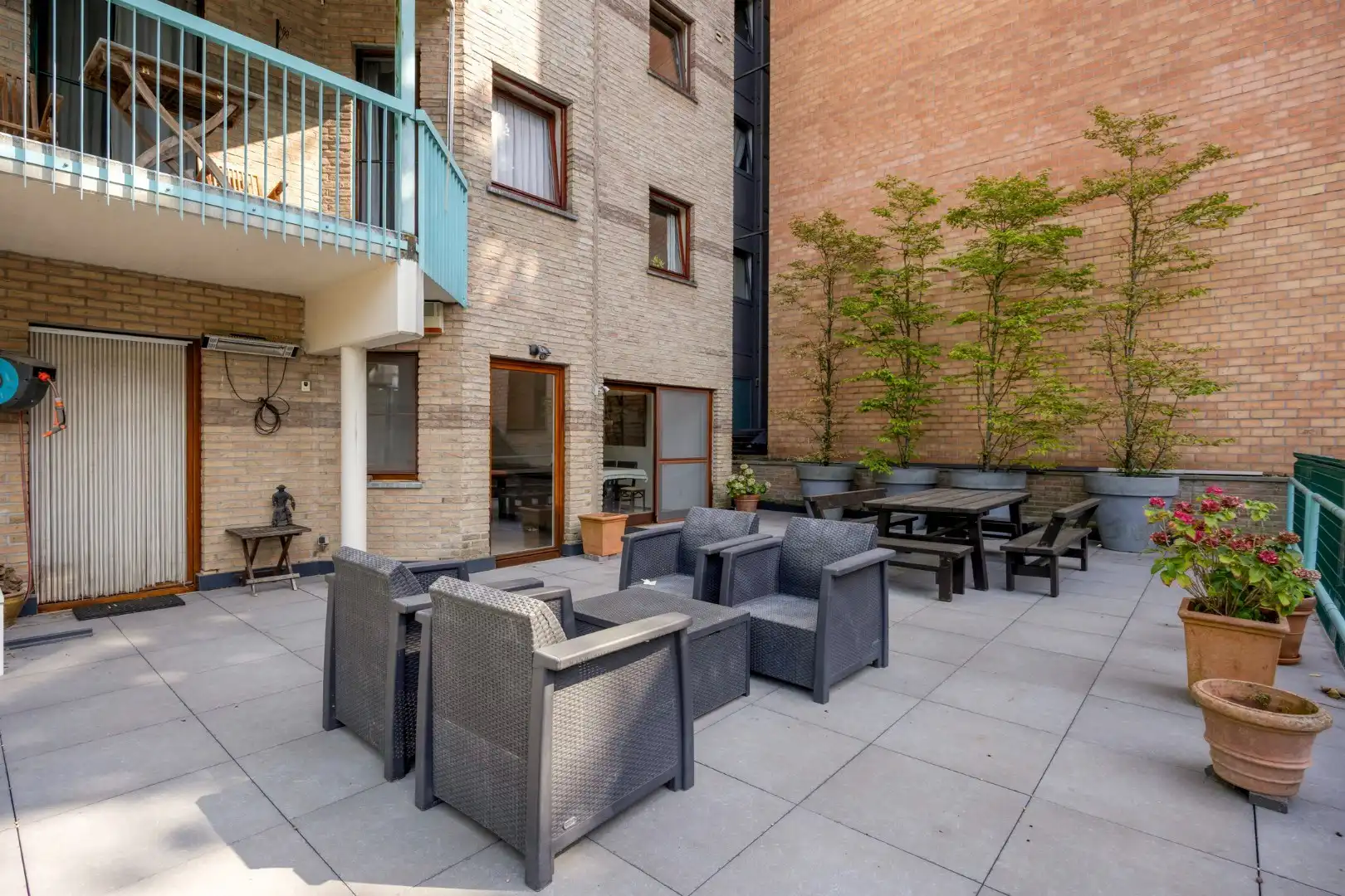 Gelijkvloers appartement met een terras van 50m²,  3 slaapkamers en staanplaats in het centrum van Leuven! - bewoonbare opp. 147m²  foto 26