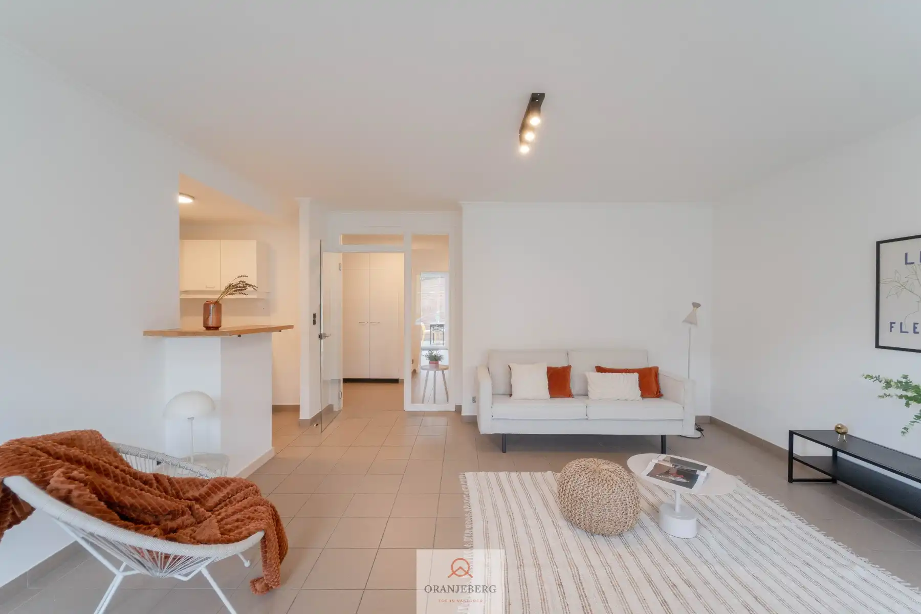 Lichtrijk gelijkvloers 2-slpk appartement met terras, Wondelgem! foto 10