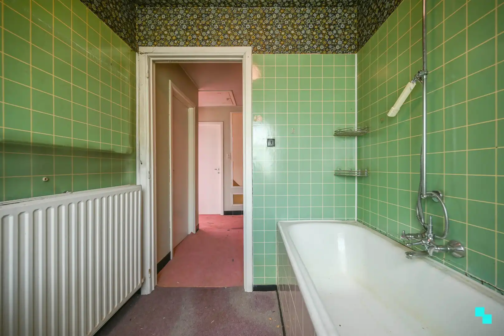 Stevig gebouwde, halfopen bebouwing met tuin in Zulte foto 24