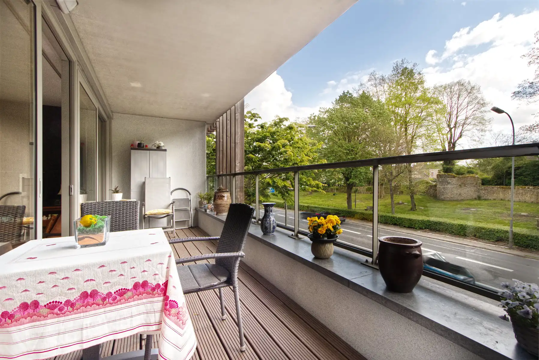 APP 2 slk - terras - kelder - parking - centrum stad - lift foto 5