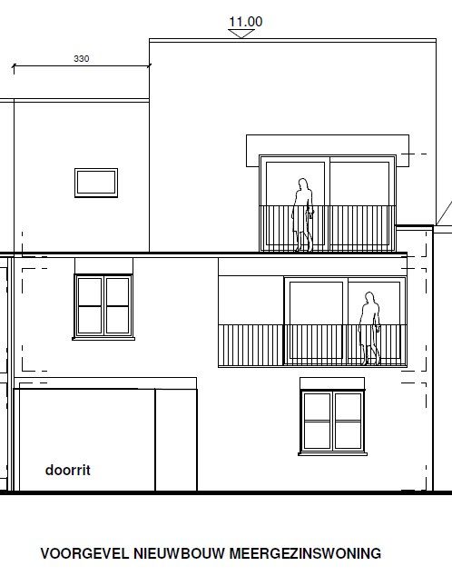 Perceel bouwgrond voor meergezinswoning of enkele woning. foto 2