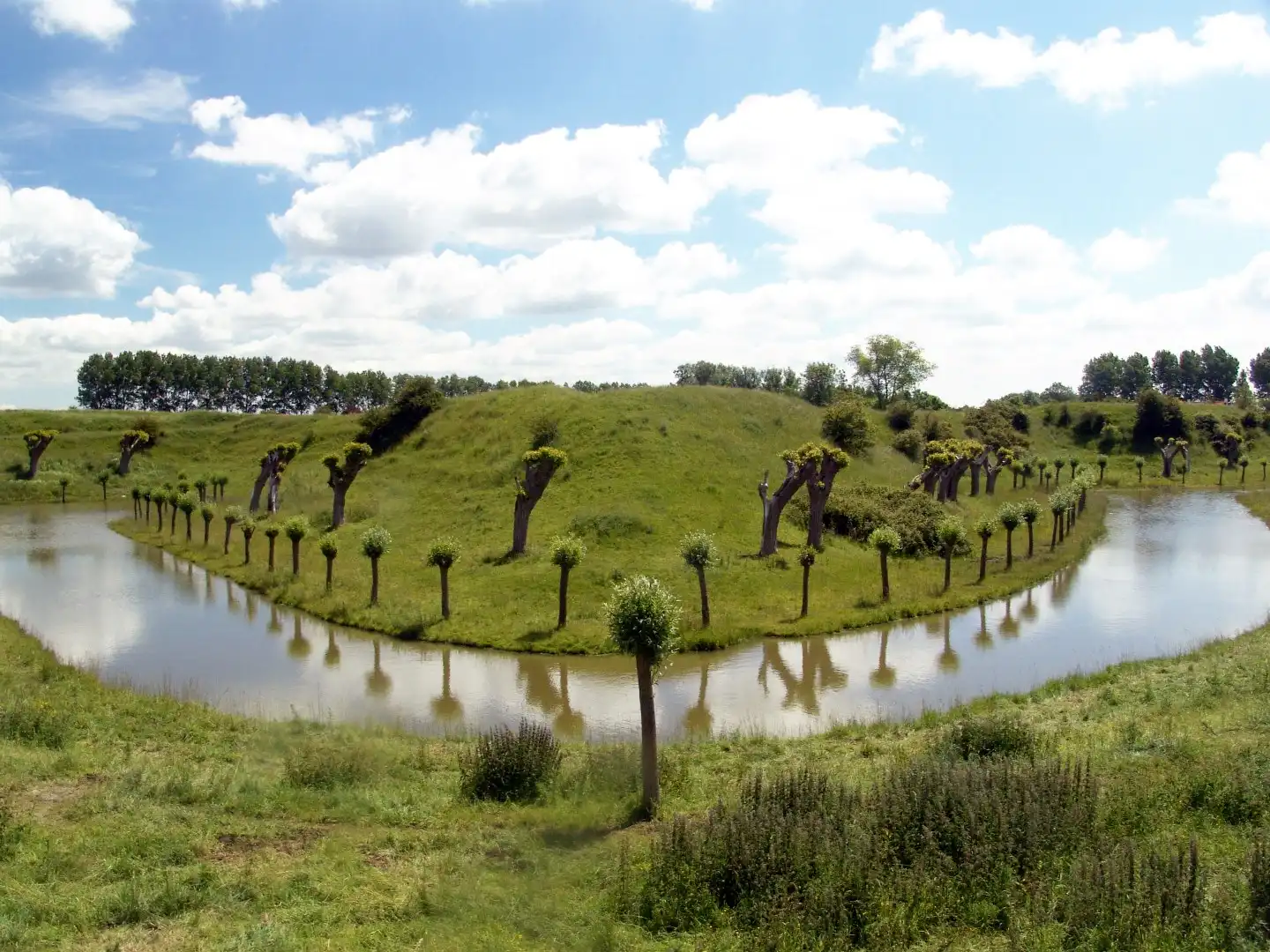 Bouwgrond met ontwerp: Moderne schuur met bijgebouw en zwembad in Terhofstede  foto 7
