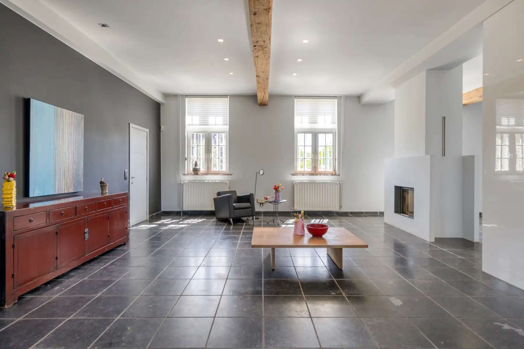 Ruime hoeve(260m²)met unieke historische sfeer&hoge plafonds foto 5