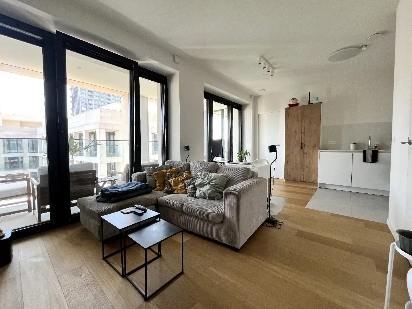 1 slpk appartement met riant terras te Antwerpen Zuid foto 2