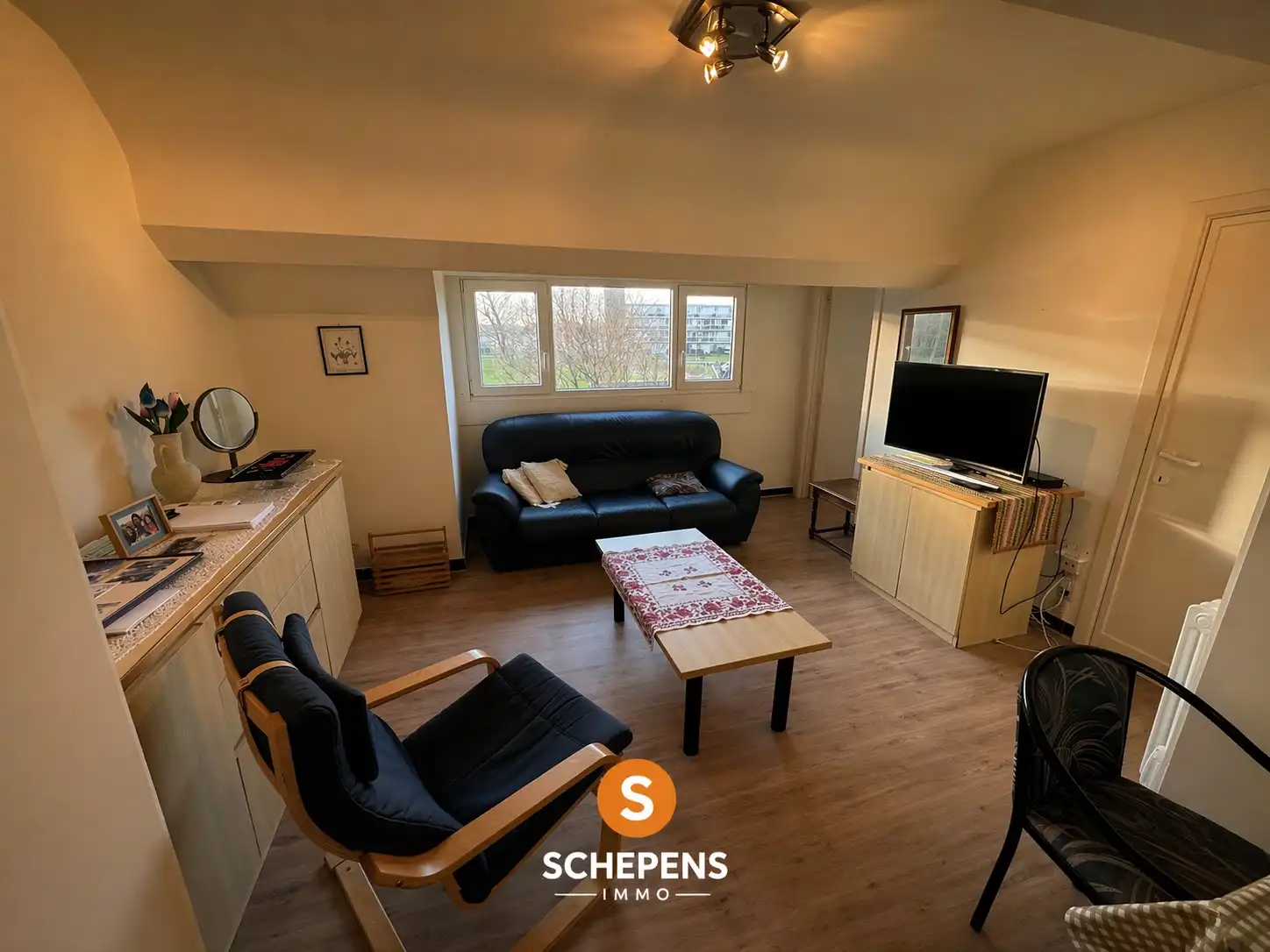 Hoofdfoto van de publicatie: Instapklaar appartement met twee slaapkamers en afgewerkt met oog voor hedendaags wooncomfort.