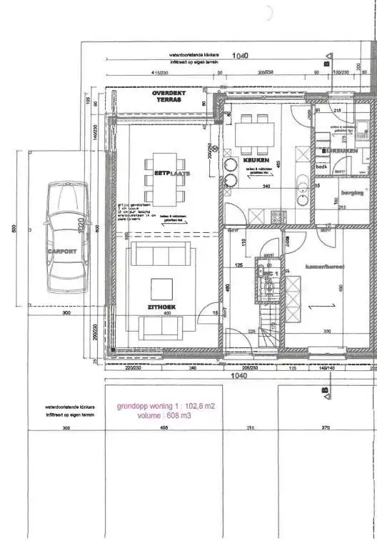 Prachtige energiezuinige nieuwbouwwoning, 3 slpk, bureel, mooie tuin met verzicht, Torhout foto 32