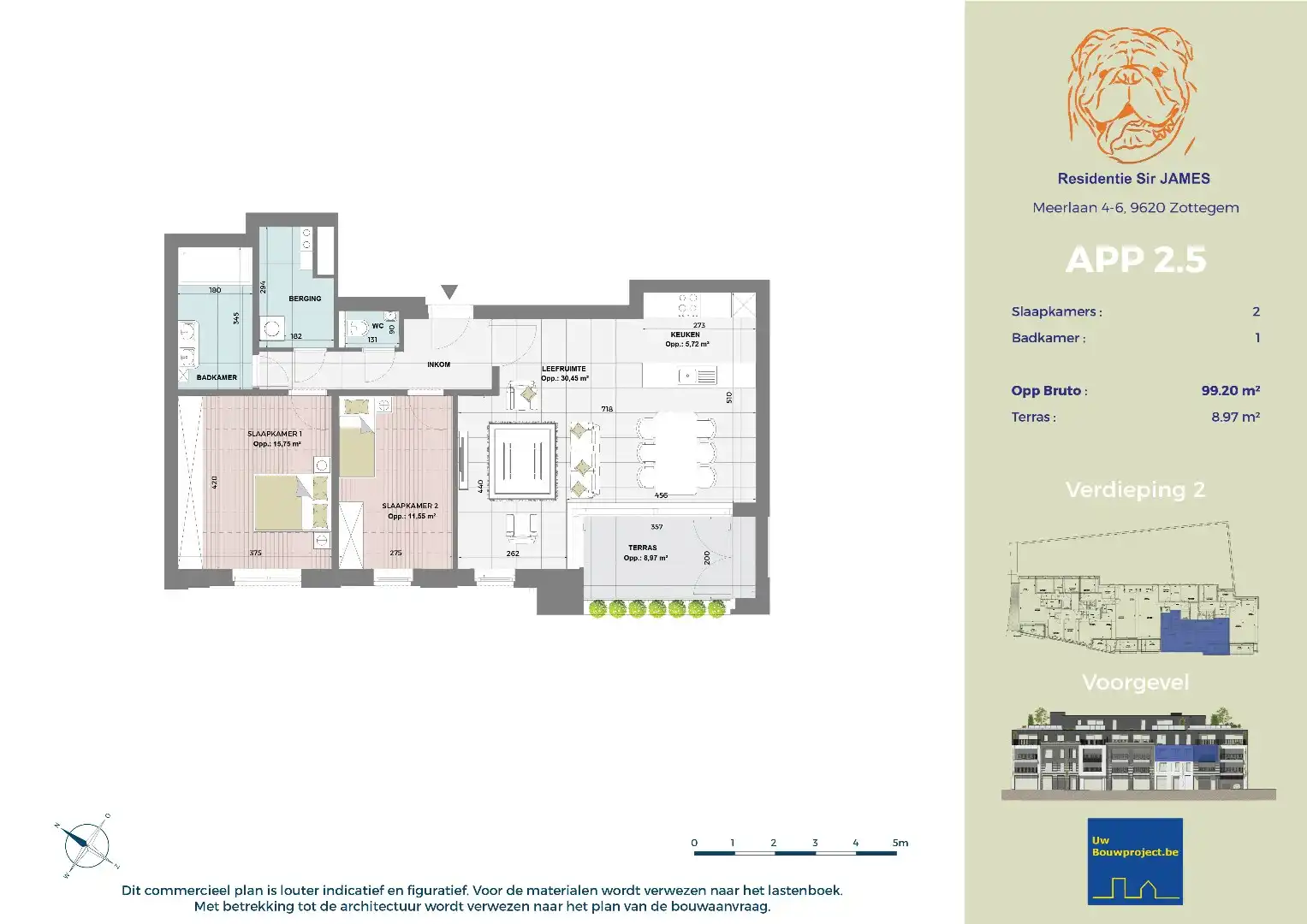 Nieuwbouwappartement met centrumligging foto 5