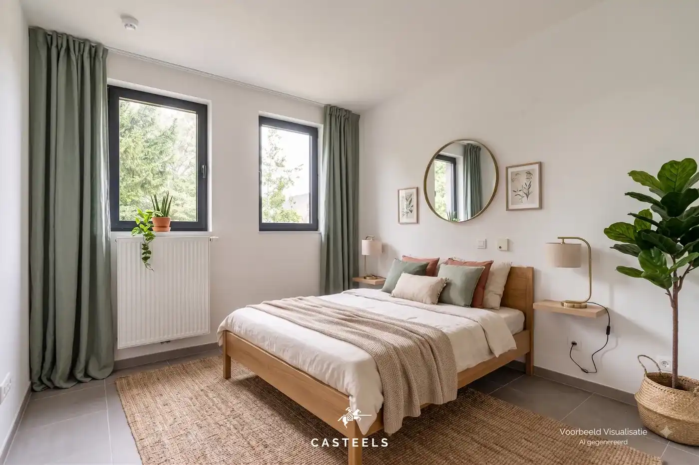 Lichtrijk nieuwbouw hoek appartement met terras te Kluisbergen foto 7