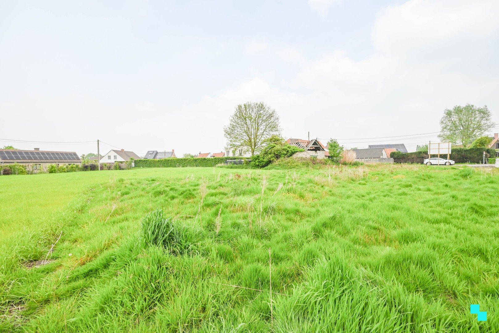 Bouwgrond op rustige ligging met bouwverplichting in Zulte foto 5