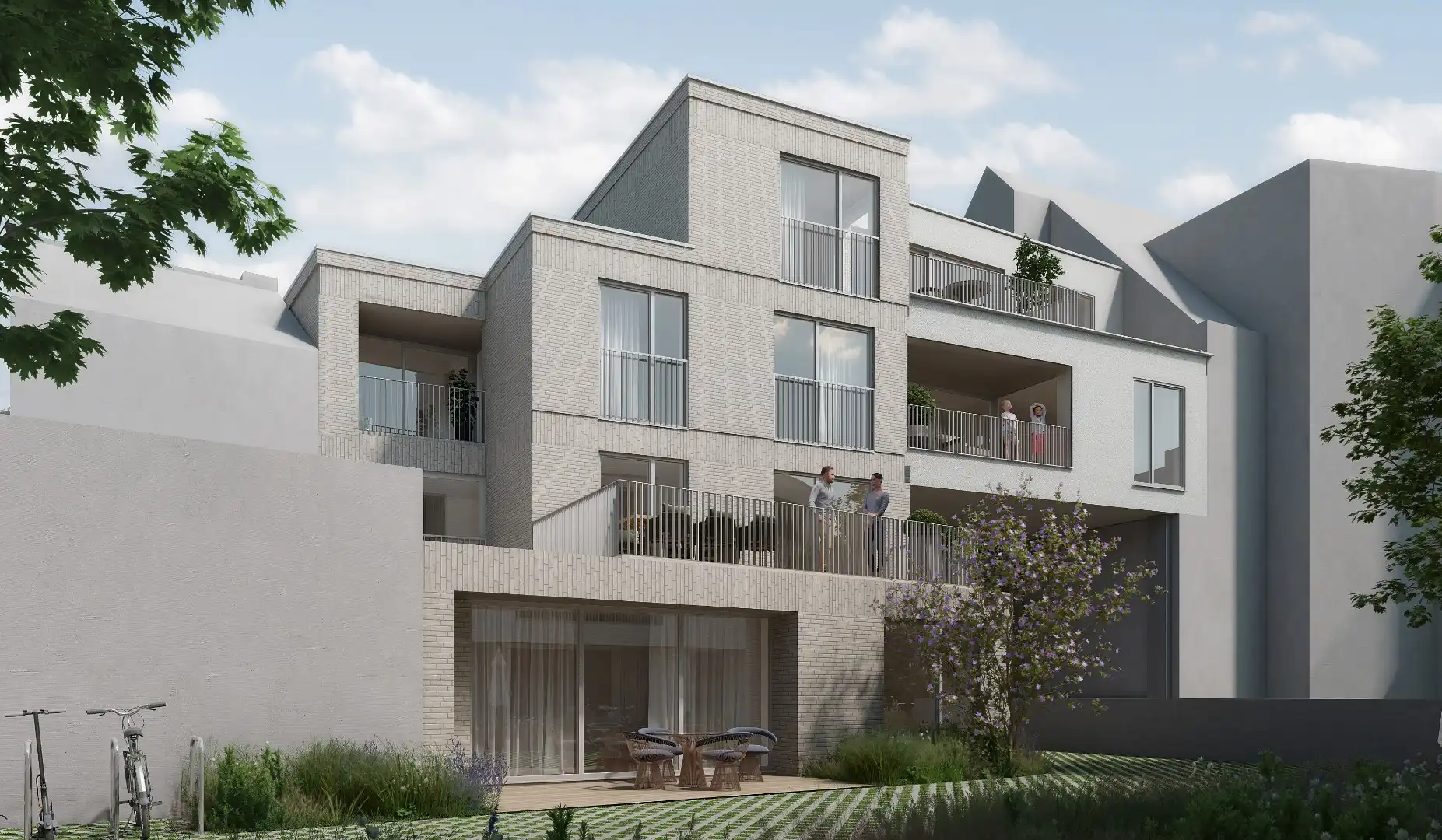16 Energiezuinige appartementen - CENTRUMLIGGING ! foto 4