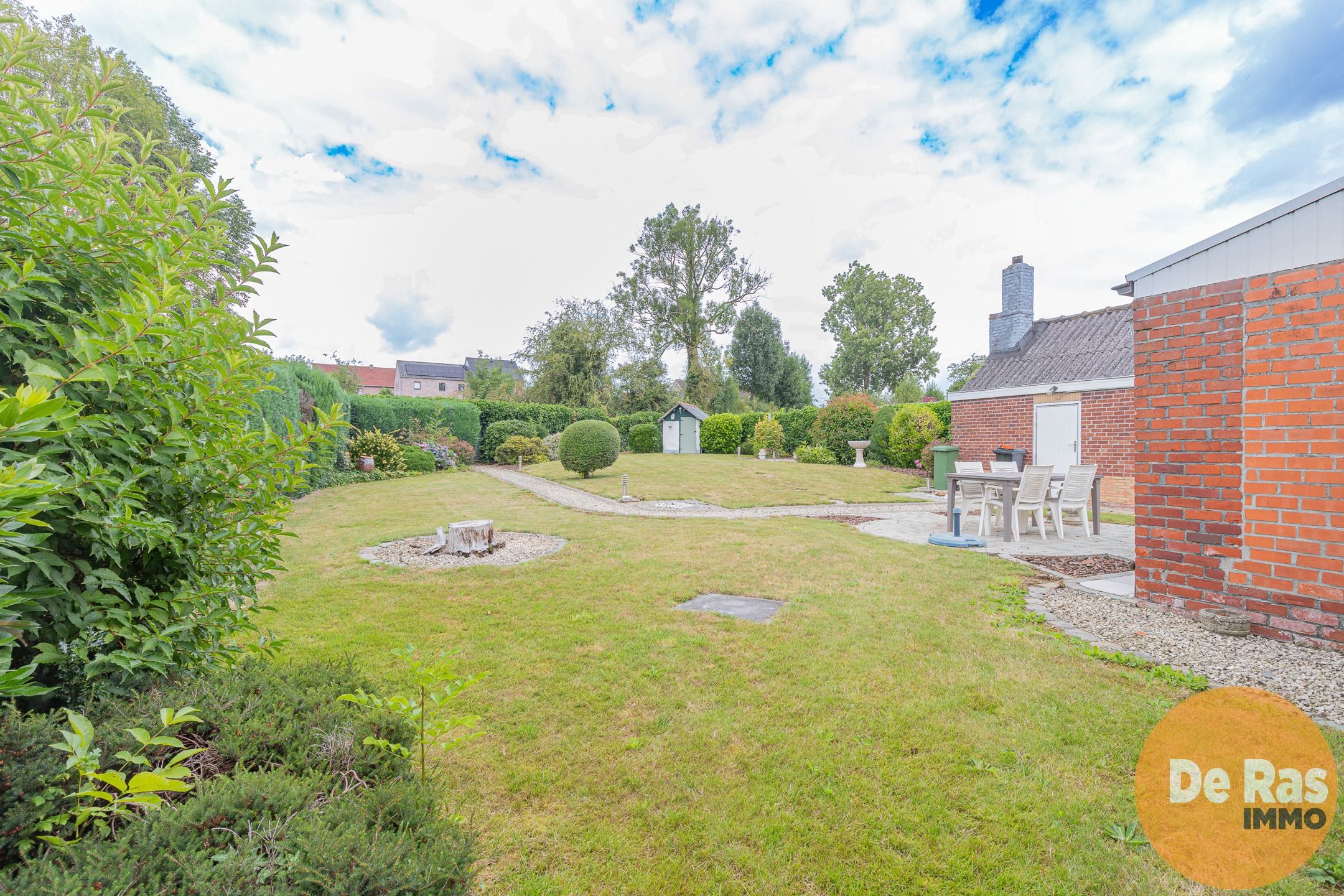 VOORDE -Solide OB met grote garage/zonnige tuin/4 slp/kelder foto 4