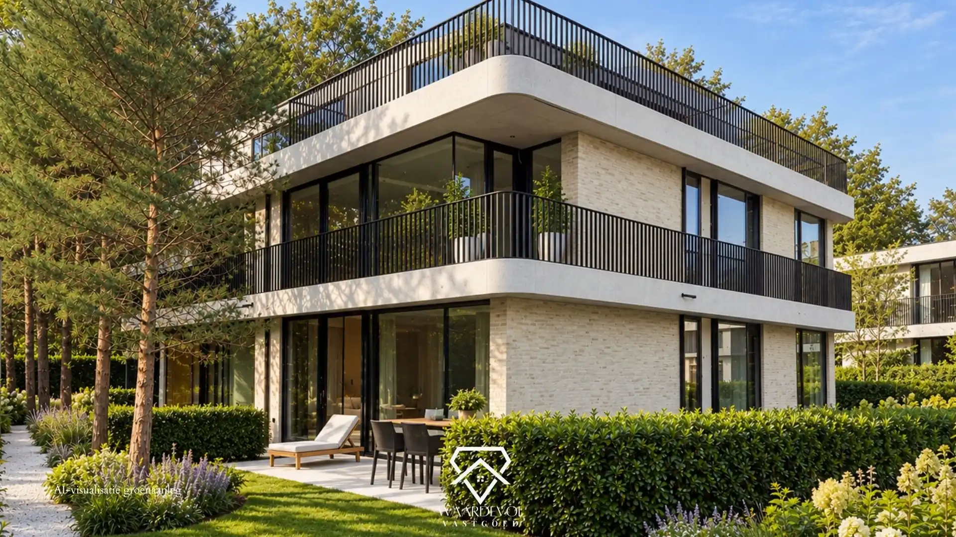 Gelijkvloers wonen in het groen: ruim tweeslaapkamerappartement met terras (6% btw!) foto 16