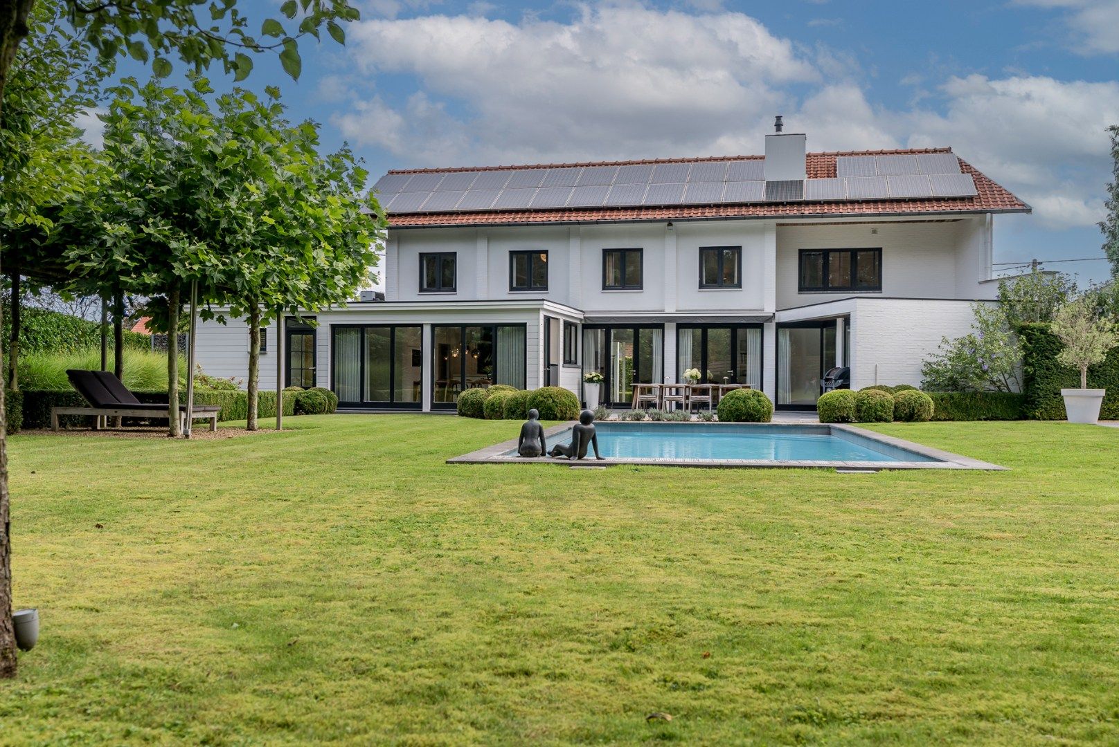 Prachtig gelegen villa met zwembad op 33 are tegen de Keiheuvel ! foto 46