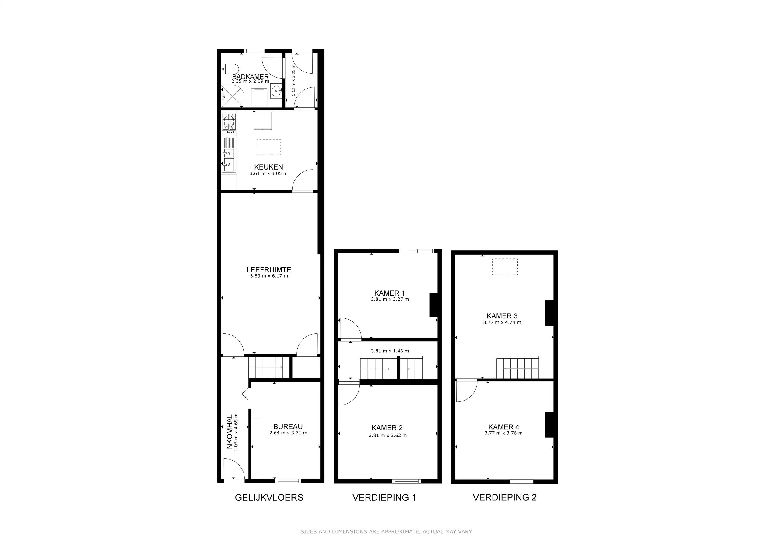 Ruime woning met 4 slaapkamers en unieke achteruitgang! foto 15