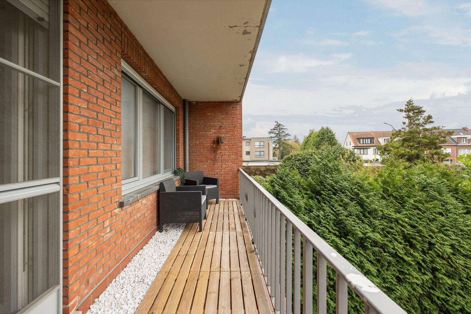 Modern 2-slaapkamer appartement met twee terrassen en gunstig EPC foto 23