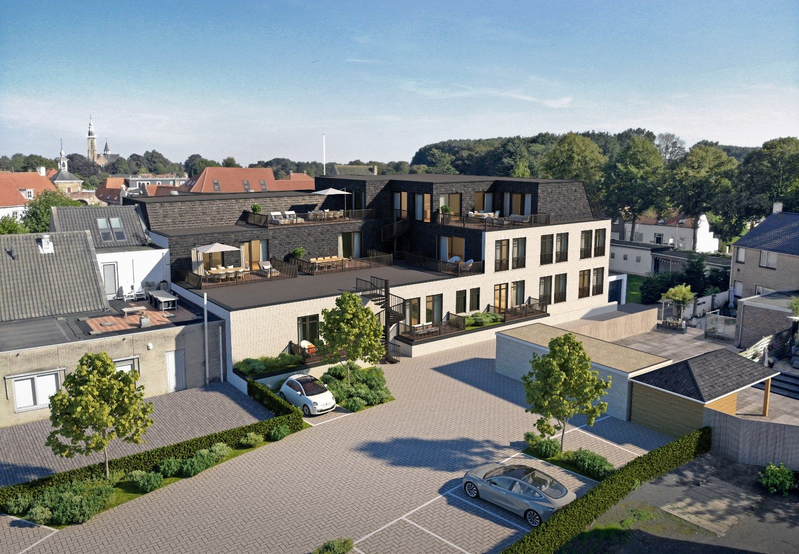 4 laatste (investerings)appartementen Kaaiplein Aardenburg  foto 3